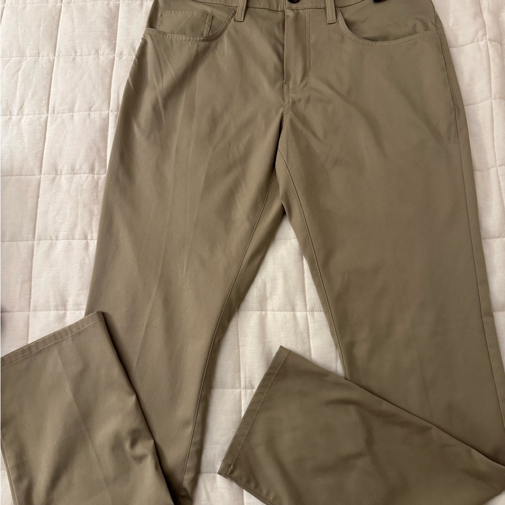 Travis Mathew Khaki Polyester Chinos